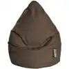 Image de Pouf Poire Brava XL Chocolat