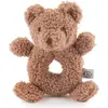 Image de Peluche ours avec hochet en bouclette