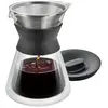Image de Cafetière avec filtre thermo - 500 ml Verre Argent