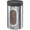 Image de Boîte à café en acier inoxydable argent 250g