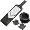 Image de Mandoline multifonctions en acier argent
