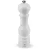 Image de Moulin à poivre manuel en bois blanc H22cm