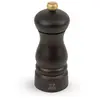 Image de Moulin à poivre en bois chocolat H13cm