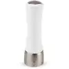 Image de Moulin à poivre manuel en bois et inox blanc H21cm