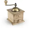 Image de Moulin à café manuel en bois finition antiquaire 21cm