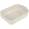 Image de Plat four céramique rectangle écru 25cm
