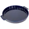 Image de Moule à tarte céramique bleu D30cm
