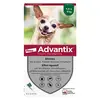 Image de Advantix Chien Solution Antiparasitaire Très Petite Race 1,5 à 4kg 4 pipettes