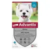 Image de Advantix Chien Solution Antiparasitaire Petite Race 4 à 10kg 6 pipettes
