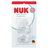 Image de Nuk Tétine Physiologique en Silicone First Choice+ +6m Débit XL Lot de 2