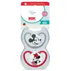 Image de Nuk 2 Sucettes Perfect Match Air 6-18m Minnie