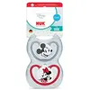 Image de Nuk 2 Sucettes Perfect Match Air 0-6m Minnie