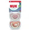 Image de Nuk 2 Sucettes First Choice Nuit 18-36m Lapin/Mouton