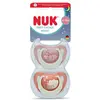Image de Nukl 2 Sucettes First Choice Nuit 6-18m Lapin/Mouton