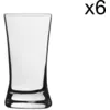 Image de Lot de 6 Verres à shot en Cristallin, transparent, 4,5 cl