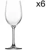 Image de Lot de 6 verres à vin en Cristallin, transparent, 45 cl