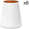 Image de Lot de 6 Verres en Cristallin, blanc, 38 cl