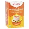 Image de Yogi Tea Gingembre Orange Vanille 17 sachets
