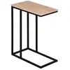 Image de Table d'appoint avec plateau, effet chêne sauvage