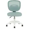 Image de Chaise de bureau enfant sans accoudoirs réglable en hauteur, vert