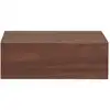 Image de Table de chevet suspendue 1 tiroir, coloris noyer