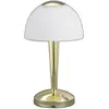 Image de Lampe de table led laiton et blanc