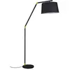 Image de Lampadaire design en métal noir