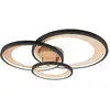Image de Plafonnier/applique Led noir