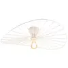Image de Plafonnier design en métal blanc