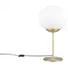 Image de Lampe design en métal doré