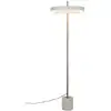 Image de Lampadaire design en métal gris