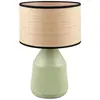 Image de Lampe design en céramique vert