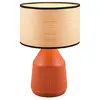 Image de Lampe design en céramique terracotta