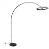 Image de Lampadaire design en métal noir