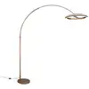 Image de Lampadaire design en métal marron