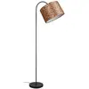Image de Lampadaire design en métal noir