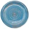 Image de Assiette plate en grès bleu d27 - lot de 4