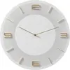 Image de Horloge blanche et dorée d49