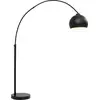 Image de Lampadaire déporté en acier noir