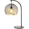 Image de Lampe en acier et marbre
