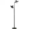 Image de Lampadaire en acier noir