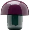Image de Lampe champignon en acier violet et vert