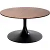Image de Table basse schickeria 80cm noyer et noire kare design
