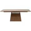 Image de Table à manger 6/8 personnes extensible noyer l200/250