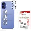 Image de Displex CamGlass Single Protection caméra pour Apple iPhone 16 / 16 Plus / 17 - Clear