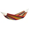 Image de Hamac double en coton arc-en-ciel