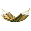 Image de Hamac simple en tissu résistant jaune et vert