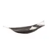 Image de Hamac double à barre en coton marron foncé