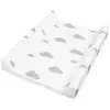 Image de Matelas à langer motifs nuages gris