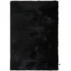 Image de Tapis à poils longs noir 120x170